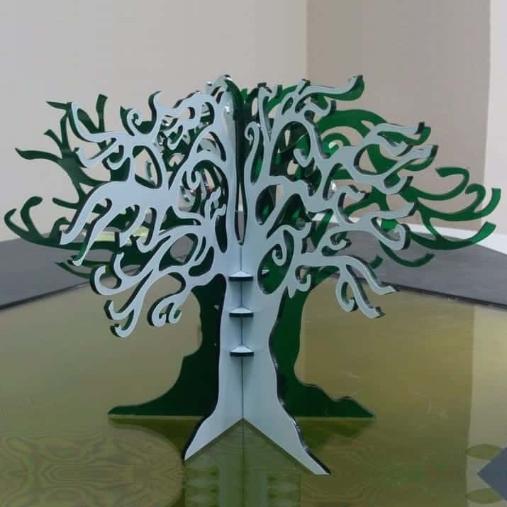 Large Jewelry Display Tree Branch Stand Laser Cut File