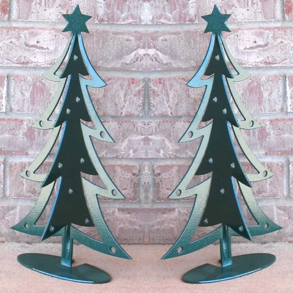 Interlocking Standing Wooden Christmas Tree Laser Cut DXF File