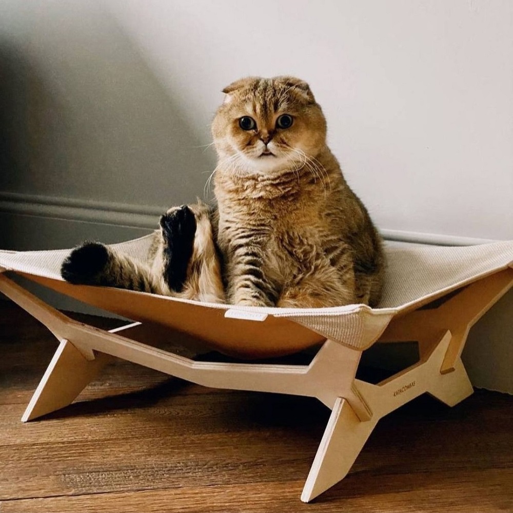 Wooden Cat Hammock Bed Laser Cut File