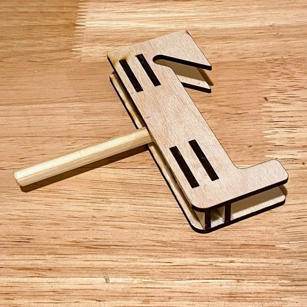 French Cleat Tool Holder Laser Cut File