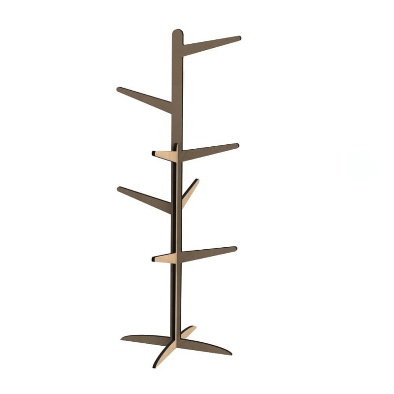 Coat Rack Stand Entryway Hall Tree Laser Cut File