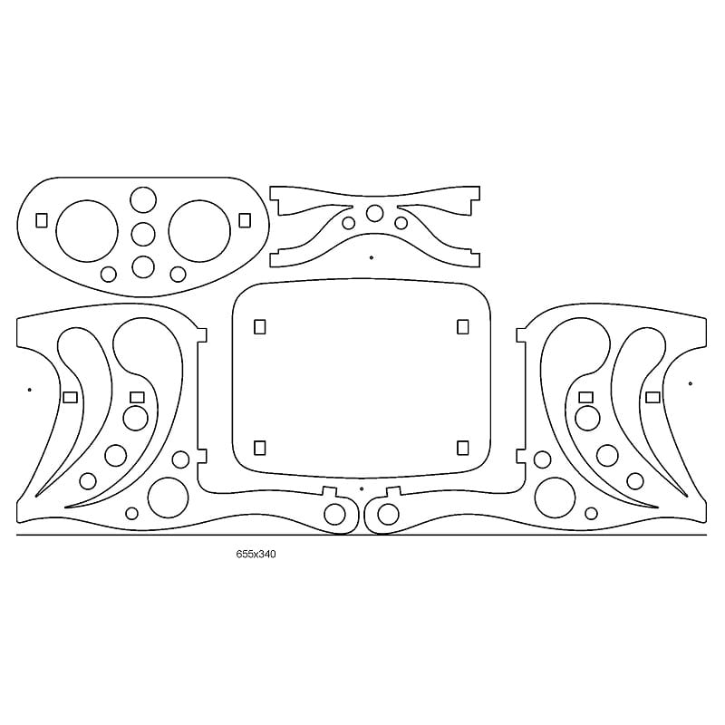 Children Plywood Chair Laser Cut File