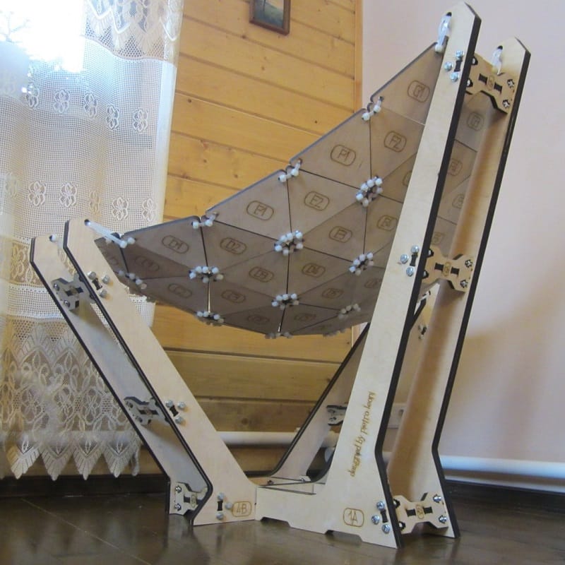 Chaise Lounge Chair Laser Cut File