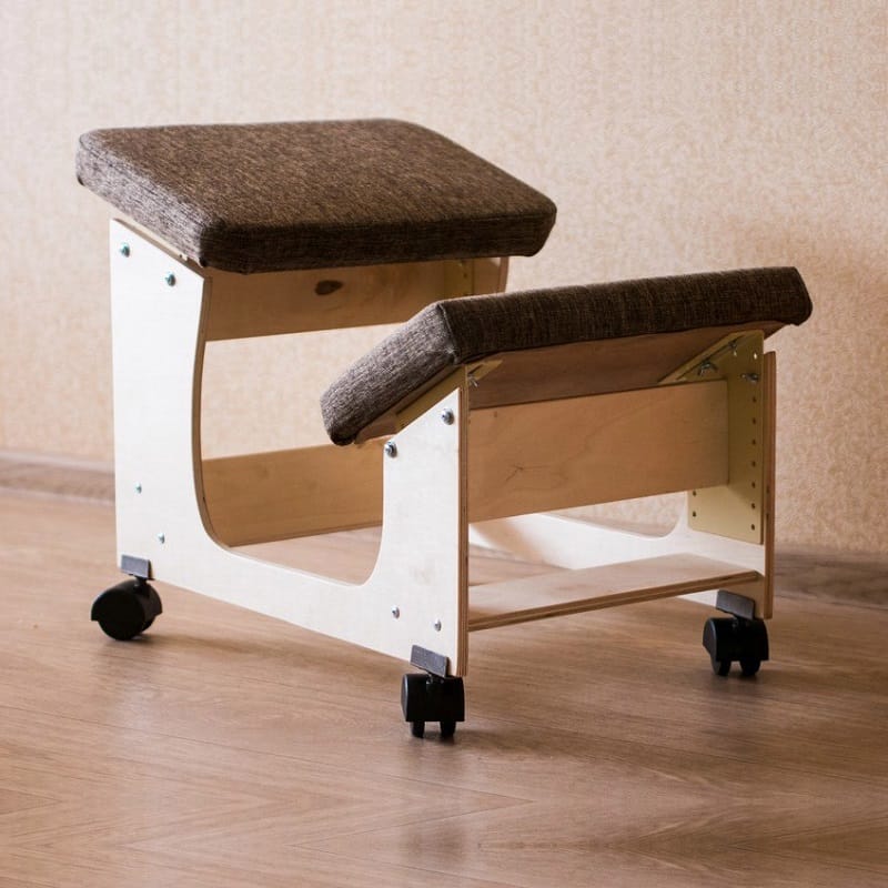 Ergonomic Kneeling Chair Laser Cut File