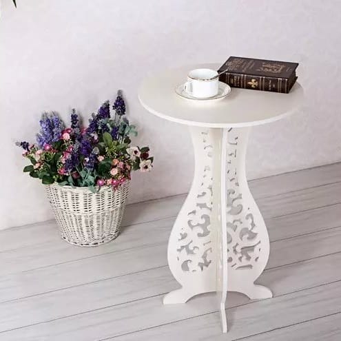 Round Coffee Table Laser Cut File