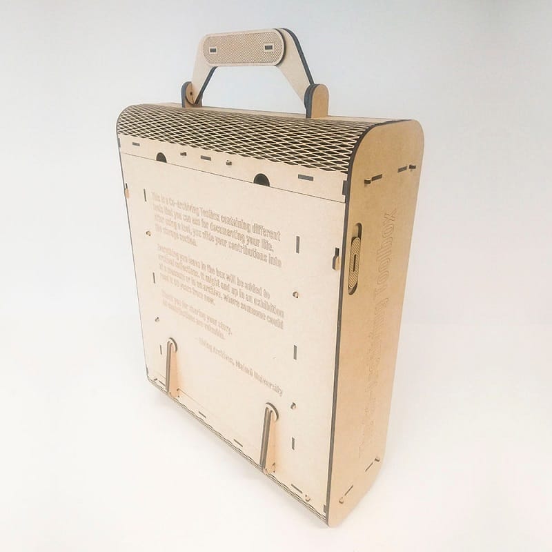 Portable Organizer Box Laser Cut File