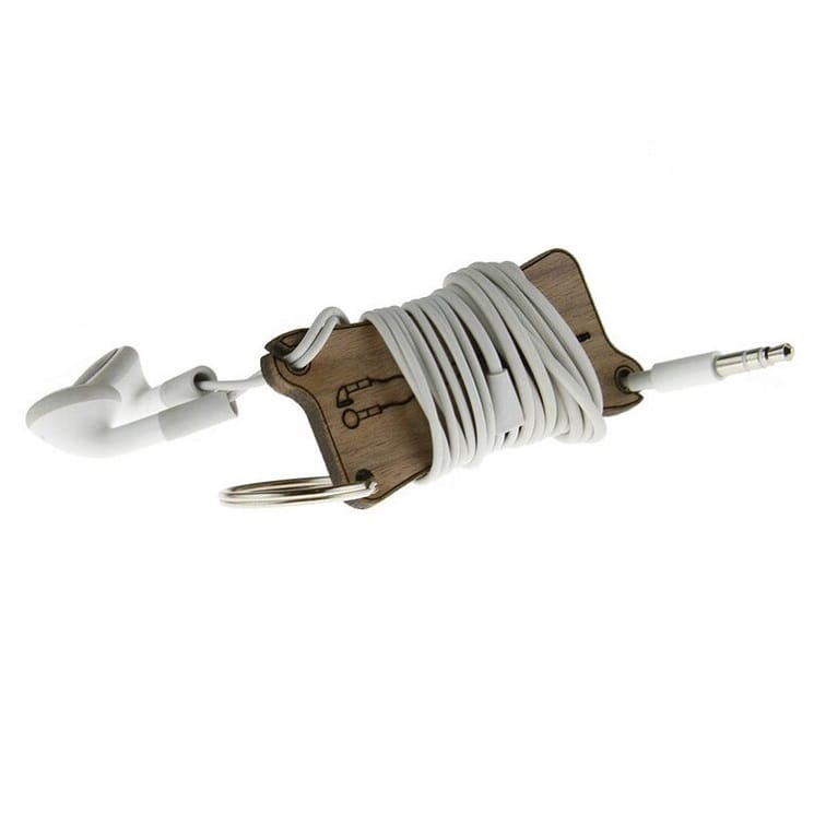 Wooden Earphone Wrapper Laser Cut File