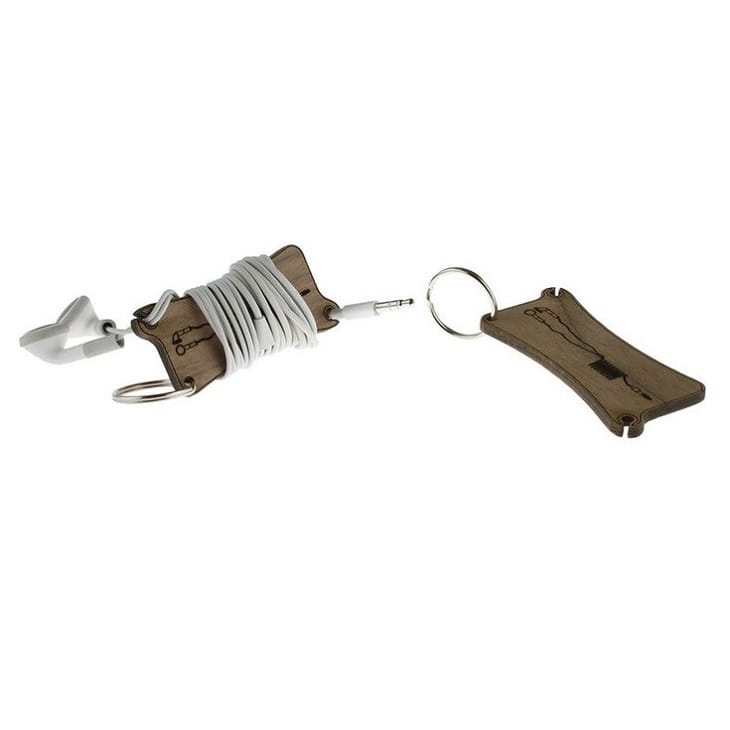 Wooden Earphone Wrapper Laser Cut File