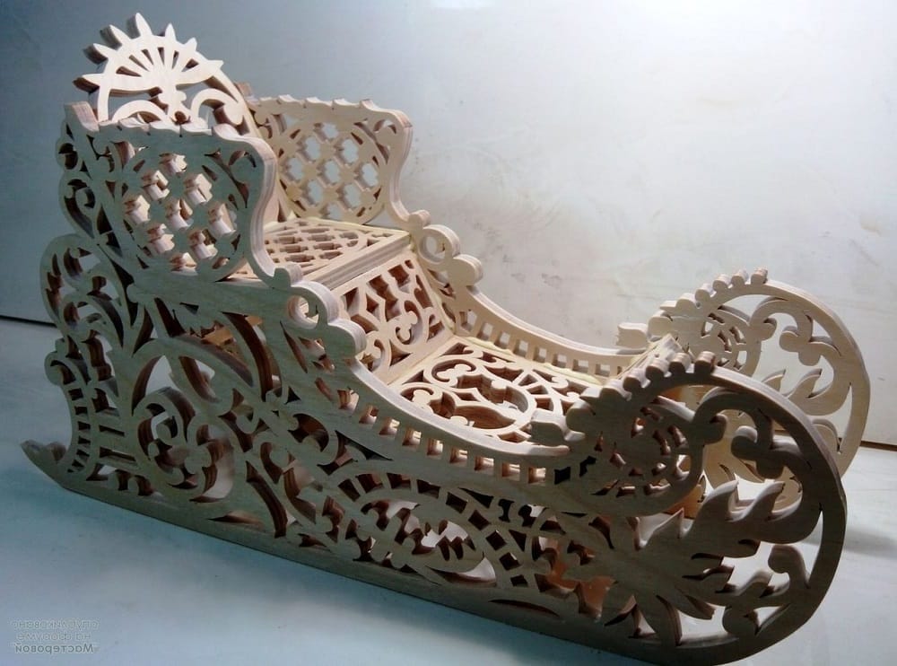 Decorative Fretwork Sled Laser Cut PDF File Free Download Vecty
