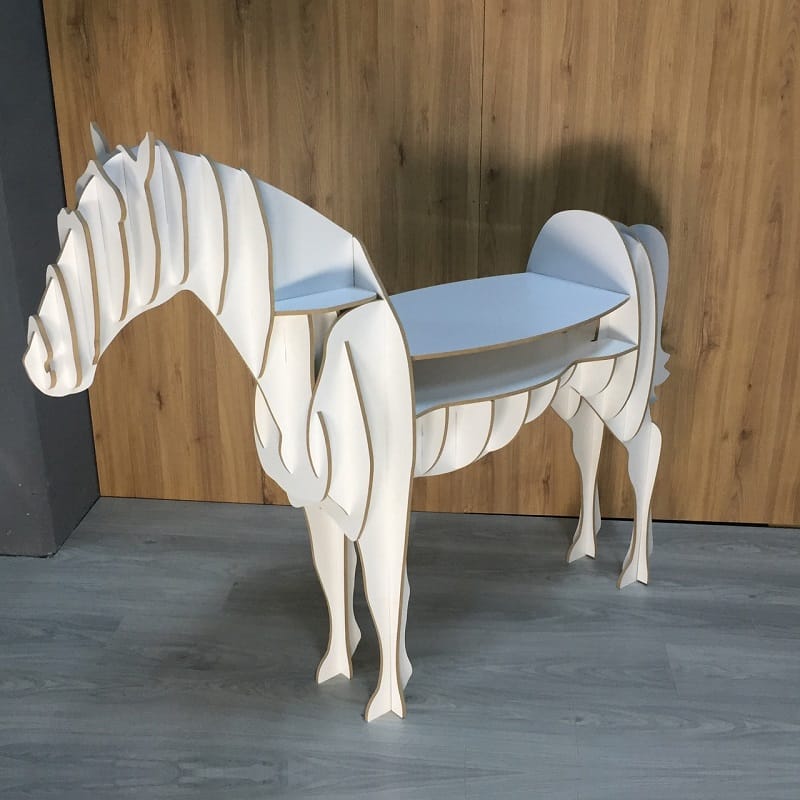 Wooden Horse Shelf Laser Cut File