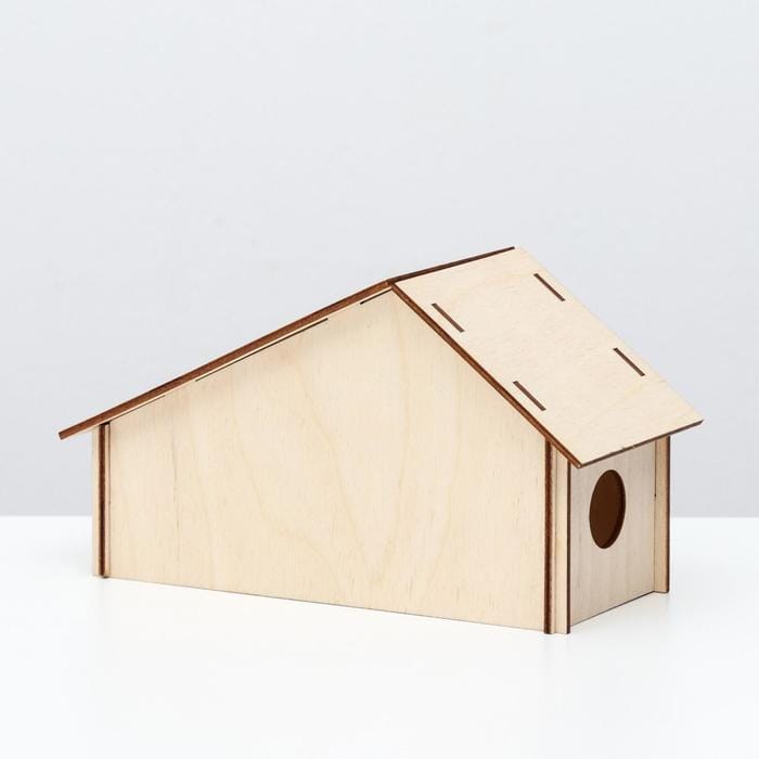 Plywood House for Rodents Laser Cut File