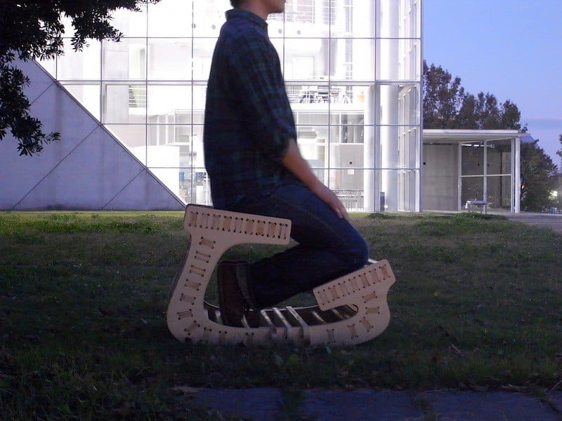 Wooden Balans Chair Laser Cut File
