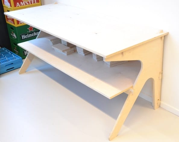 Plywood Clean Desk Laser Cut File