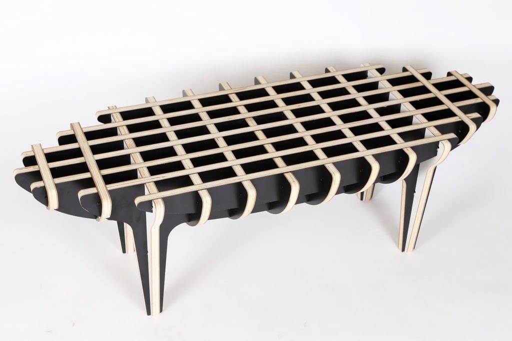 Plywood Piggy Coffee Table Laser Cut File