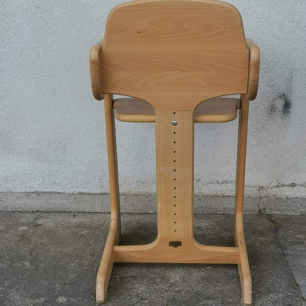 Plywood Baby Feeding Chair Laser Cut File