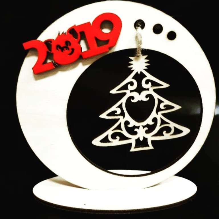 New Year Souvenir Collection Laser Cut File
