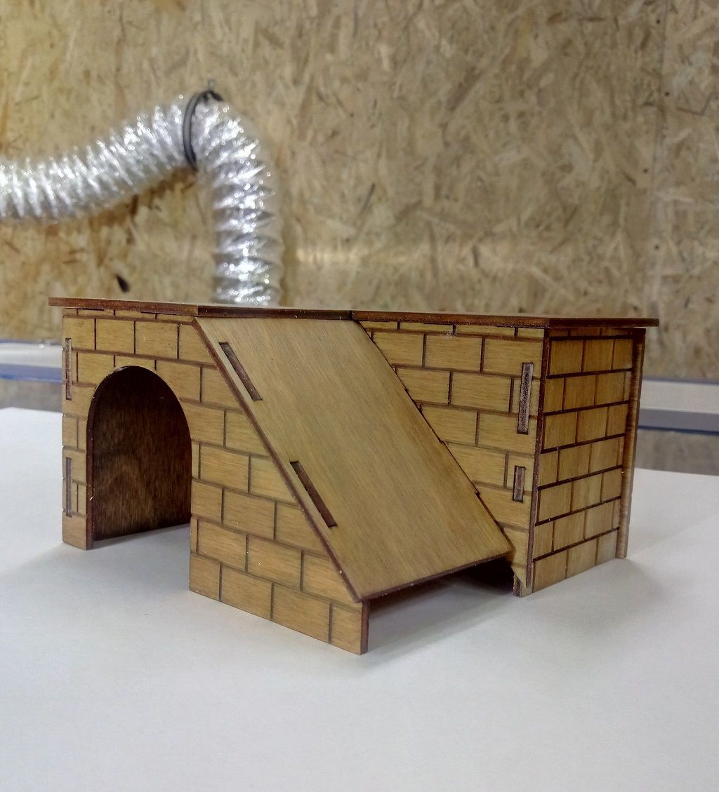 Wooden Hamster House for Small Pet Laser Cut File