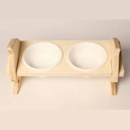 Wooden Dog Bowl Stand Laser Cut File
