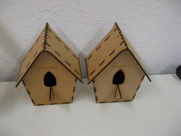 Bird House Nest Box Laser Cut File