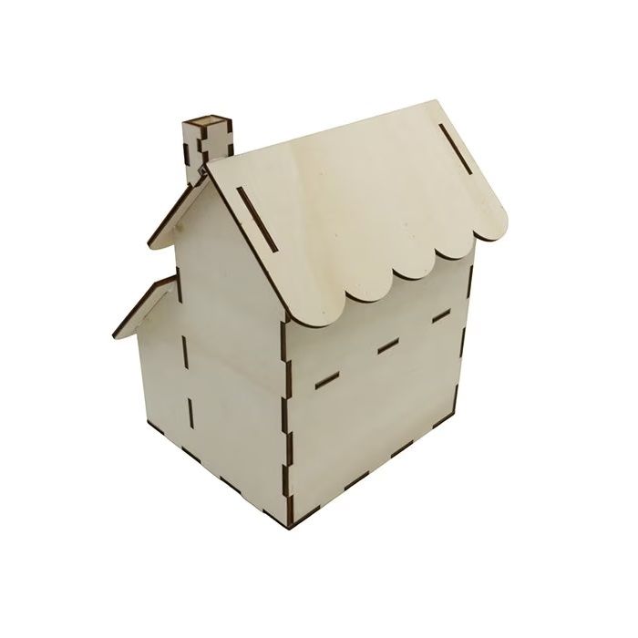 Two Story Birdhouse Laser Cut File
