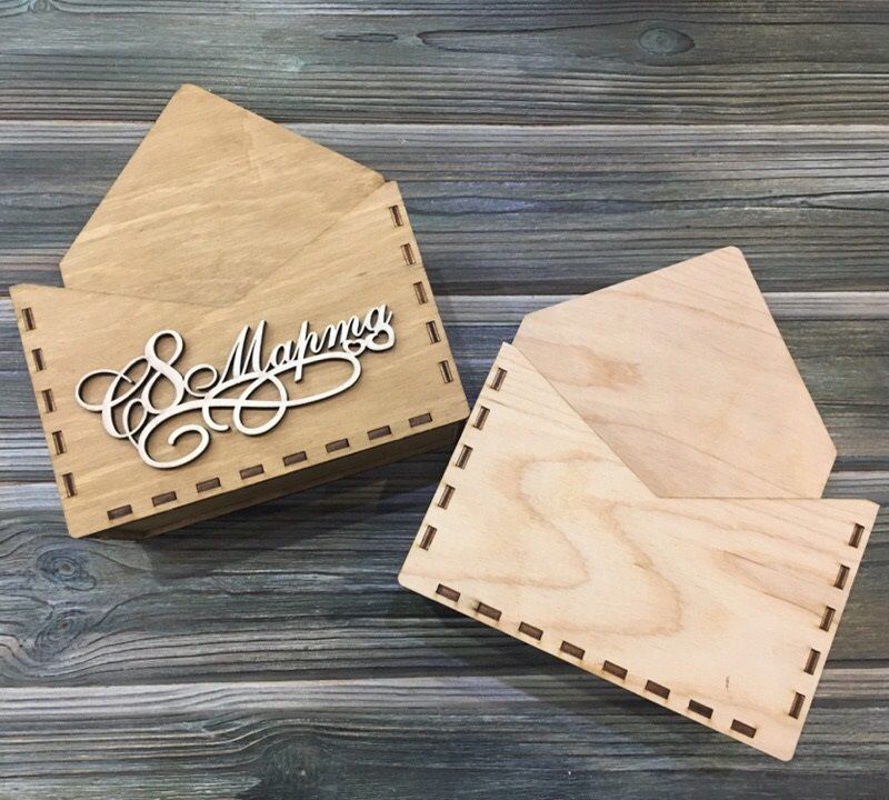Envelope Flower Gift Box Laser Cut File