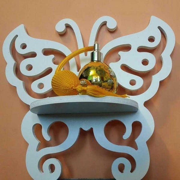 Butterfly Wall Decoration Shelf Laser Cut File