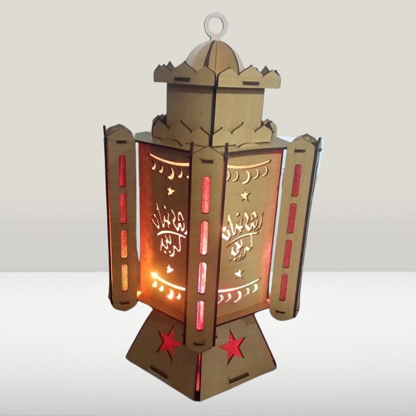 Egyptian Fanous Ramadan Lantern Laser Cut File