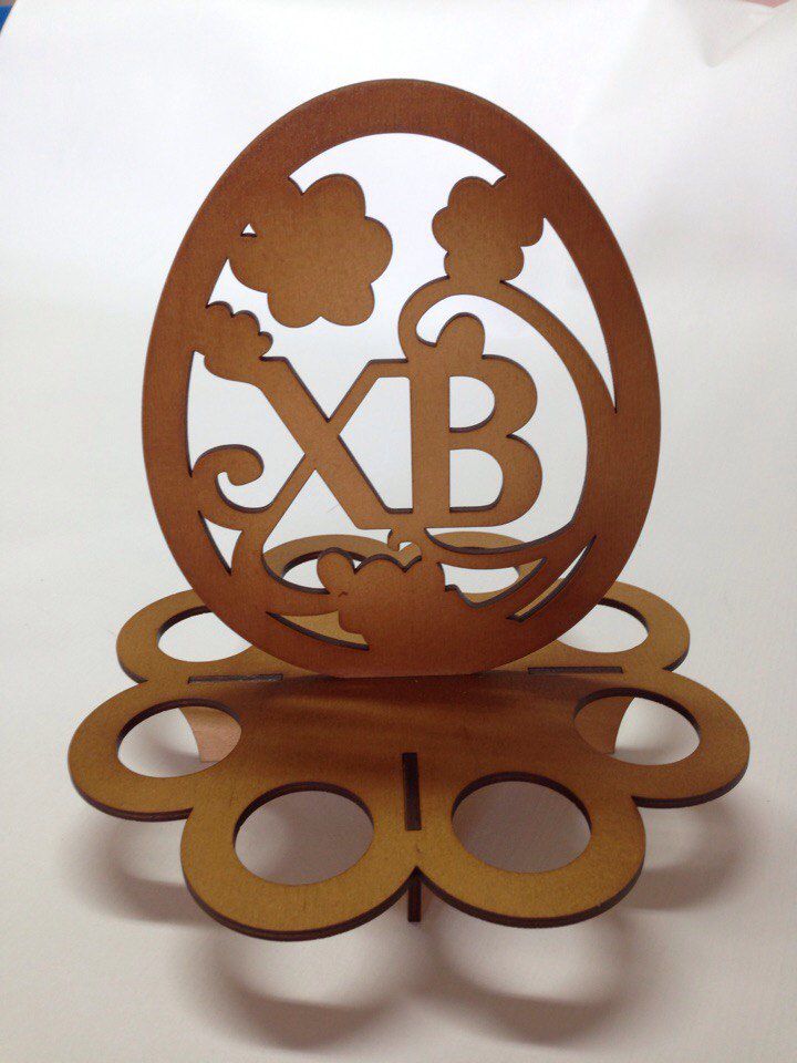 Easter Egg Organizer XB Egg Stand Decor Laser Cut File