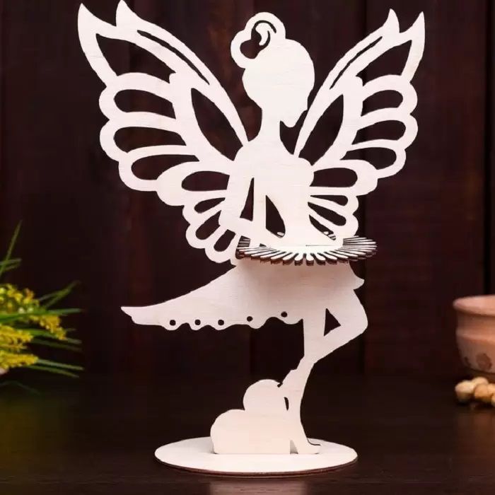 Fairy Napkin Holder for Party Decoration Laser Cut File