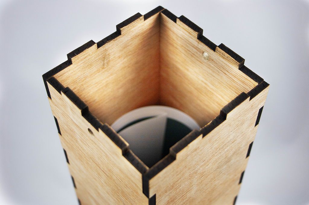 Laser Cut Poster Holder Box Vector