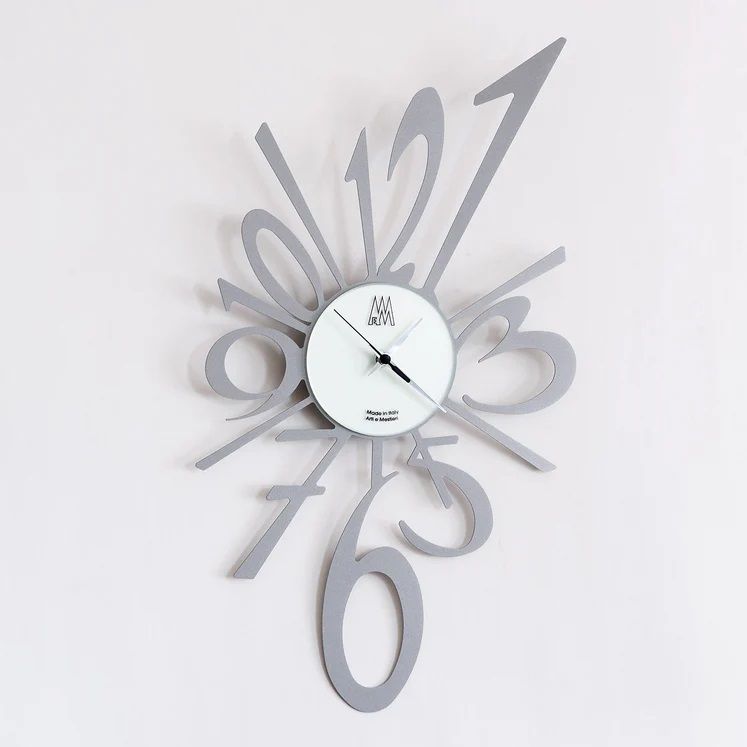 Laser Cut Wooden Big Bang Wall Clock Vector