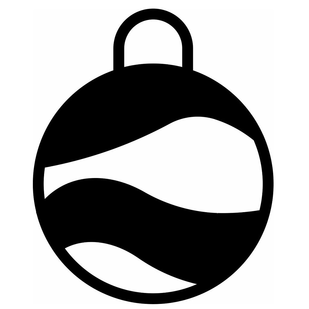 Laser Cut Christmas Decor Ball Vector