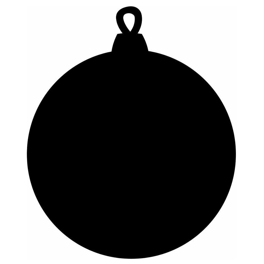 Laser Cut Christmas Craft Ball Ornament Vector