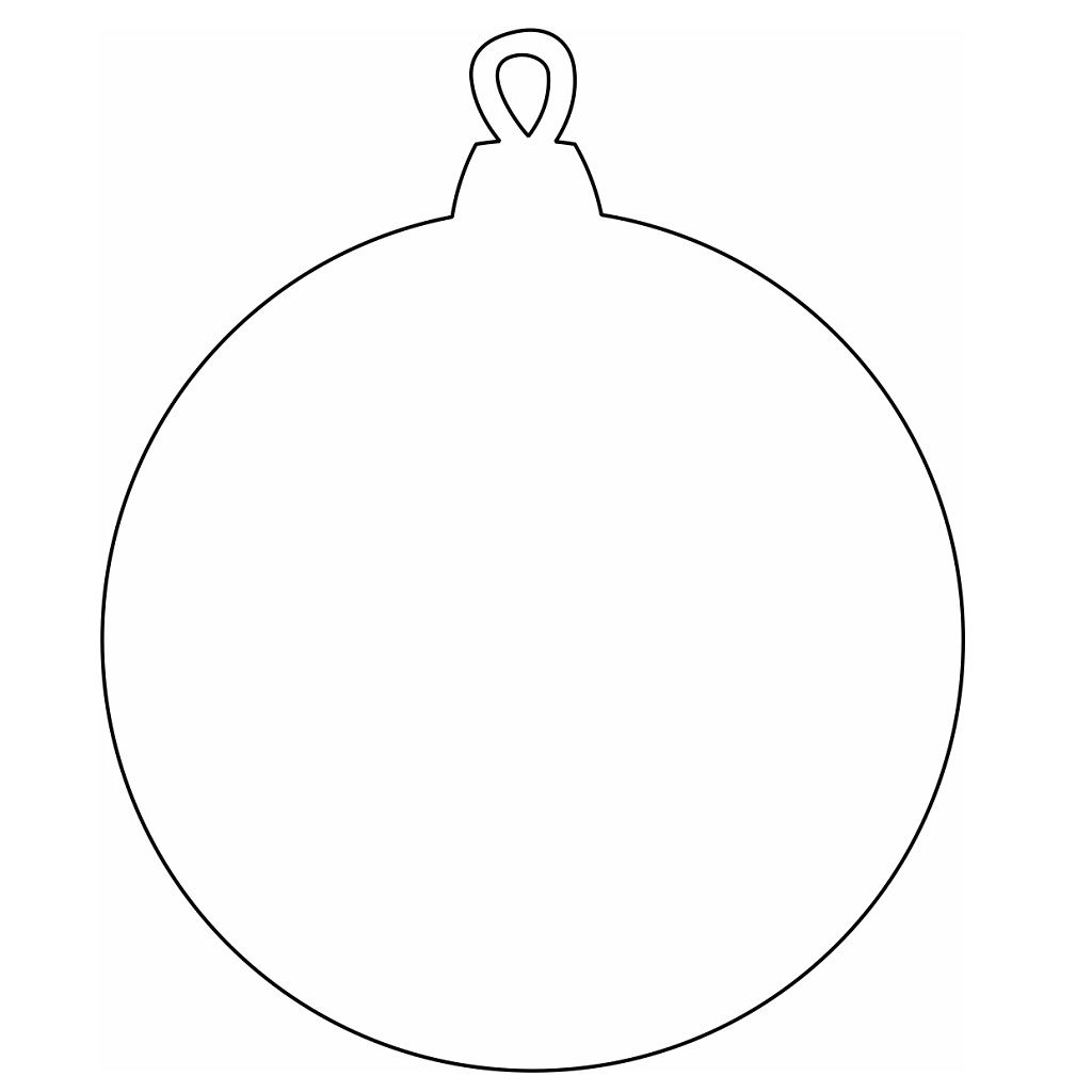 Laser Cut Christmas Craft Ball Ornament Vector