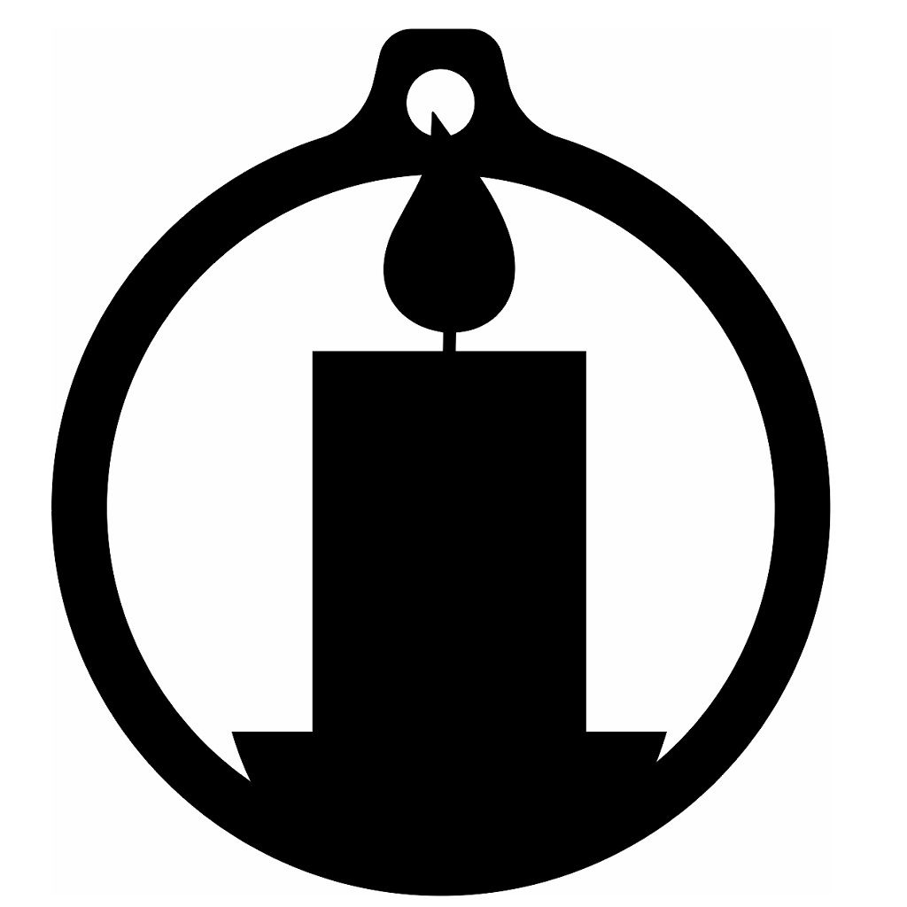 Laser Cut Christmas Tree Decoration Candle Ball Vector