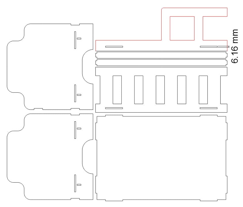Laser Cut Wooden Pet Bed for Small Dogs and Cats