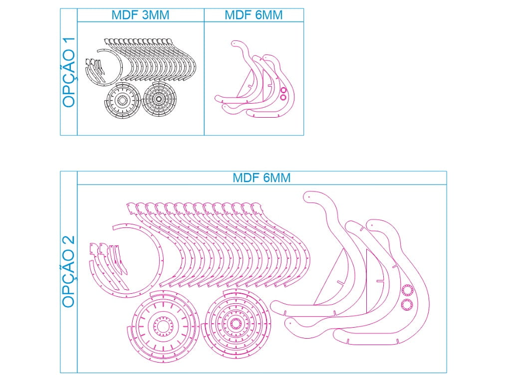 Laser Cut Wooden Swinging Cat Bed