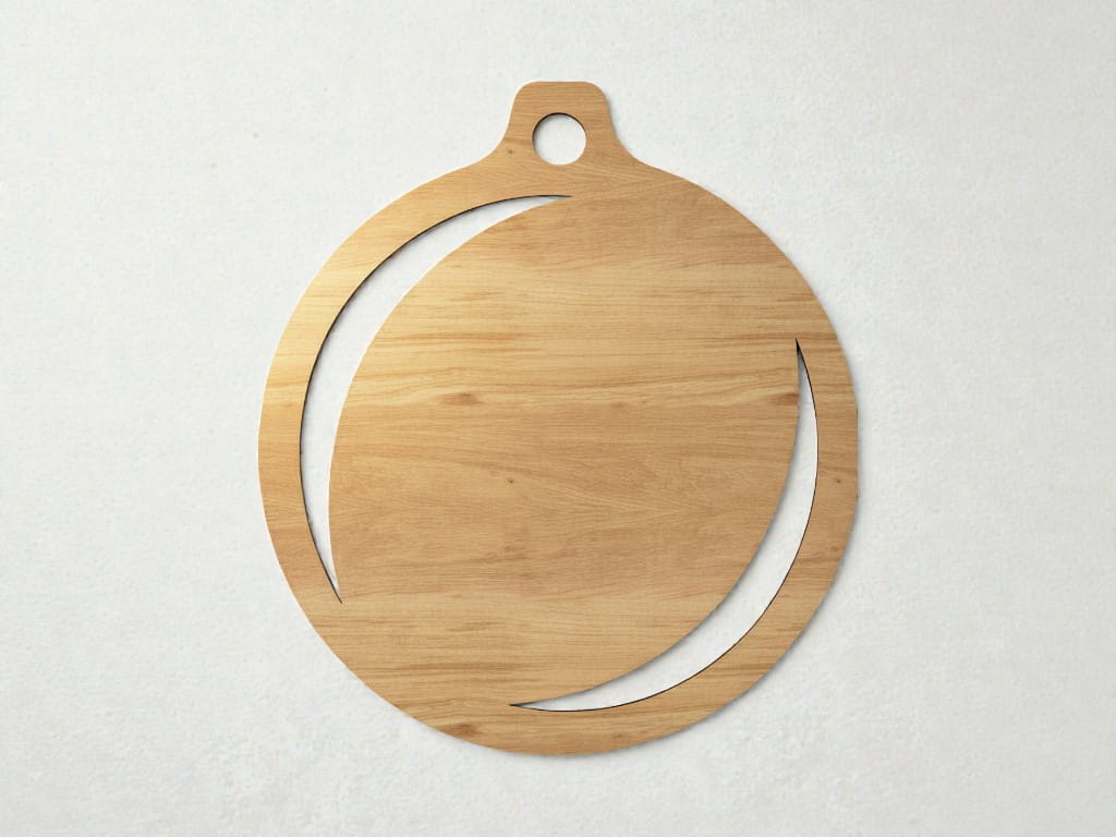 Laser Cut Christmas Holiday Ornament