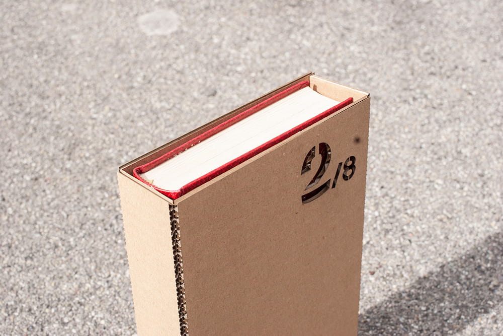 Laser Cut Book Slipcase