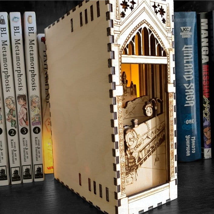 Laser Cut Harry Potter Themed Book Nook