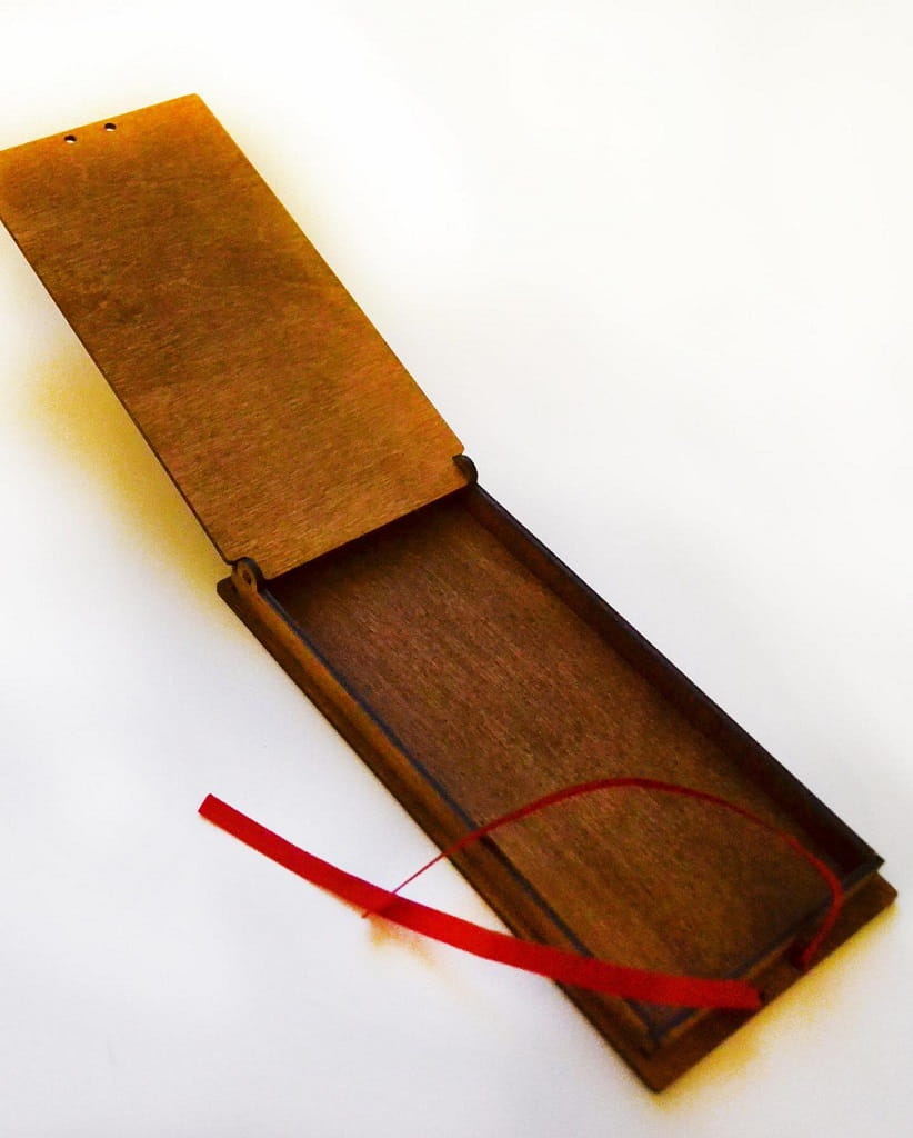 Laser Cut Wooden Birthday Money Envelope Cash Holder