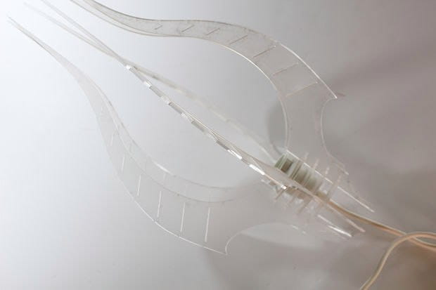 Laser Cut Acrylic Hanging Lamp Shade