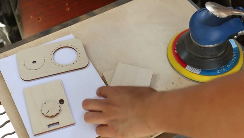 Laser Cut Edison Dimmer Switch Lamp