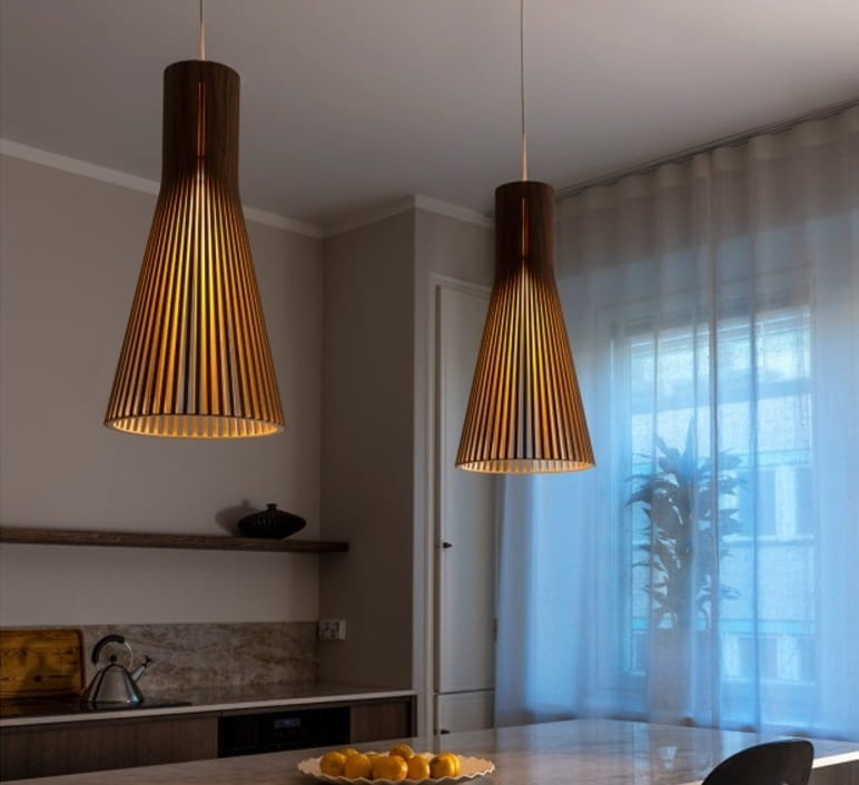 Laser Cut Elegant Pendant Light for Home Decor