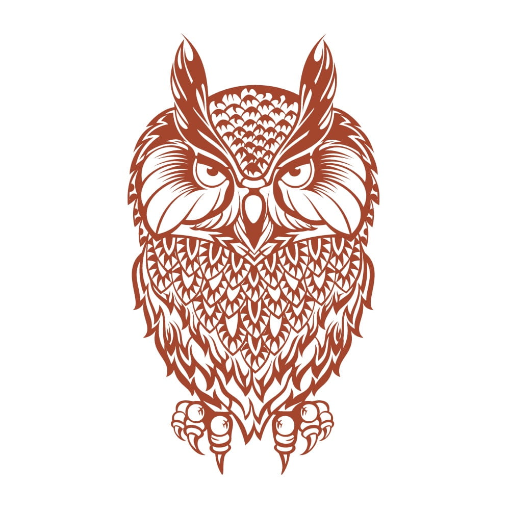 Laser Engraved Owl 3D Illusion Night Light CDR SVG File Free Download ...