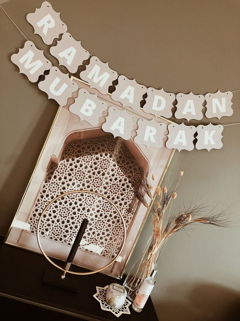 Laser Cut Ramadan Mubarak Wooden Banner CDR File Free Download | Vecty