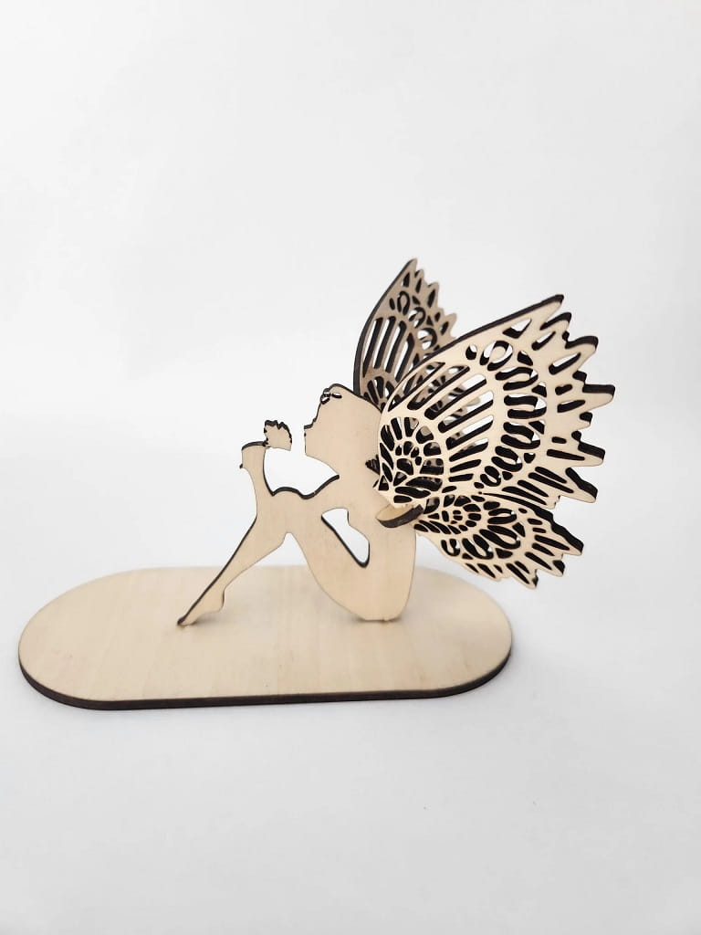Laser Cut Fairy Angel Decor | Table and Shelf Home Decoration