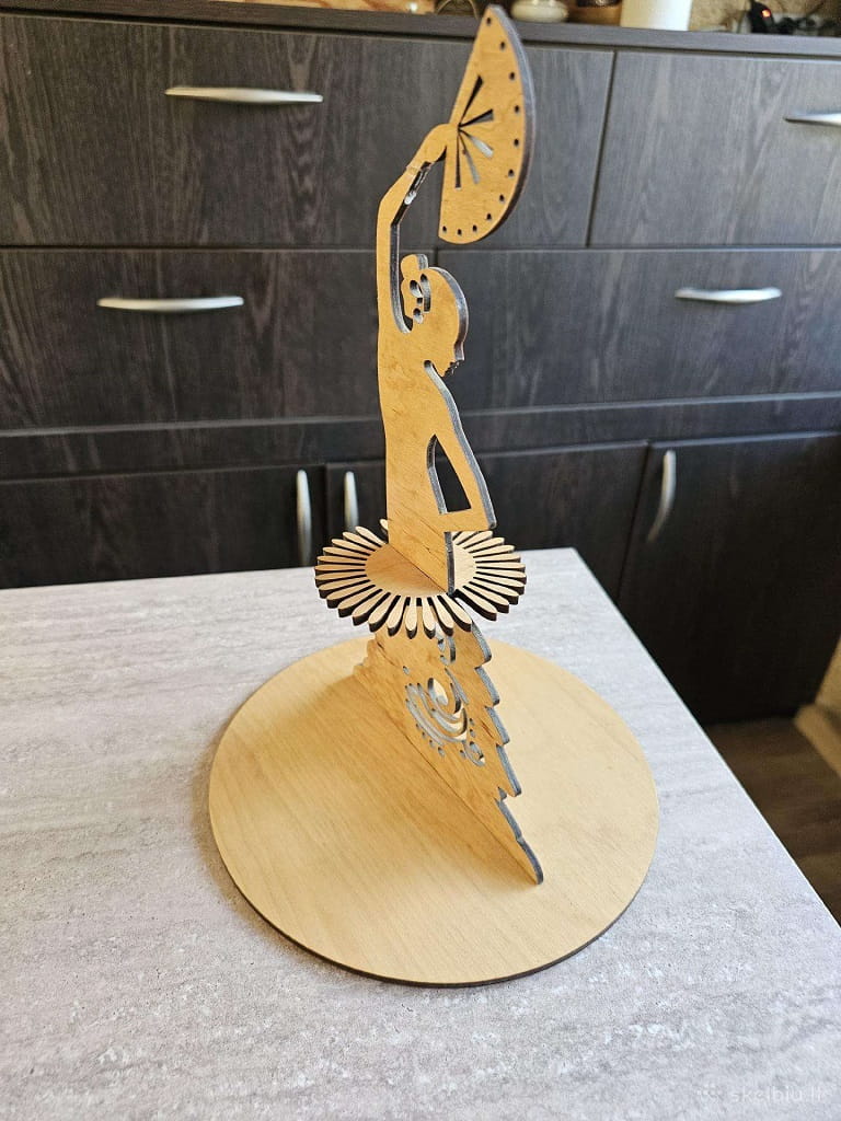 Laser Cut Flamenco Dancer Napkin Holder | Fan Lady Table Decor