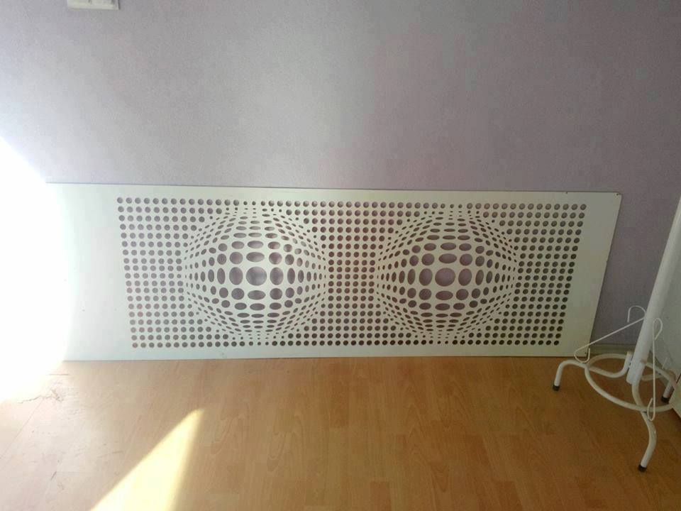 Laser Cut Decorative 3D Optical Illusion Panel