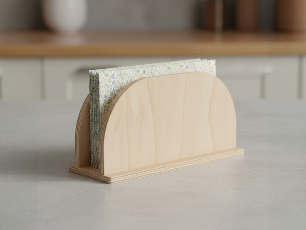 Laser Cut Wooden Tissue Paper Holder